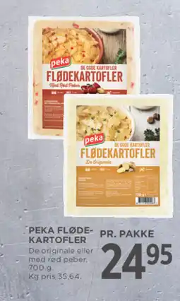 MENY PEKA Flødekartofler tilbud