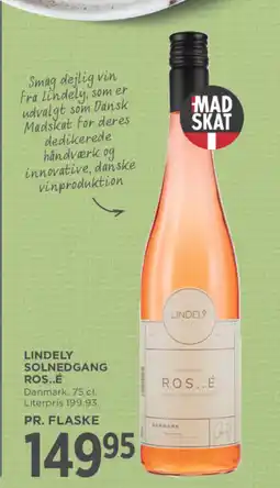 MENY Lindely Solnedgang Ros..é tilbud