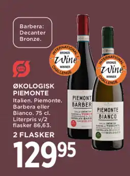 MENY Økologisk Piemonte tilbud