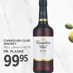 MENY Canadian Club whisky tilbud