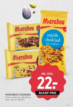 MENY Marabou cookies tilbud