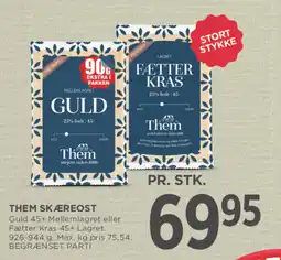 MENY Them skæreost tilbud