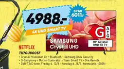Bilka SAMSUNG TU70U8005F tilbud