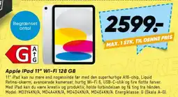 Bilka Apple iPad 11" Wi-Fi 128 GB tilbud