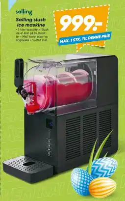 Bilka Salling slush ice maskine tilbud