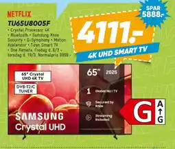 Bilka SAMSUNG TU65U8005F tilbud