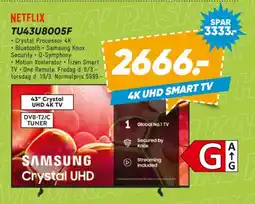 Bilka SAMSUNG TU43U8005F tilbud