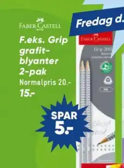 Bilka F.eks. Grip grafit- blyanter 2-pak tilbud