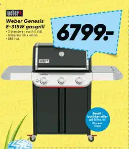 Bilka Weber Genesis E-315W gasgrill tilbud