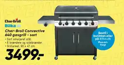 Bilka Char-Broil Convective 640 gasgrill - sort tilbud