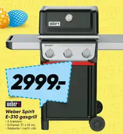 Bilka Weber Spirit E-310 gasgrill tilbud