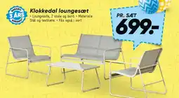 Bilka Klokkedal loungesæt tilbud