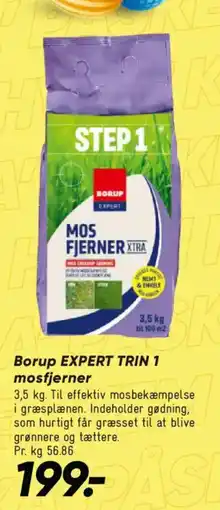 Bilka Borup Expert Trin 1 mosfjerner tilbud
