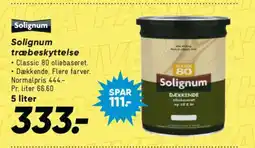 Bilka Solignum træbeskyttelse tilbud