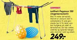Bilka Leifheit Pegasus 150 vingetørrestativ tilbud