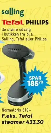 Bilka F.eks. Tefal steamer tilbud