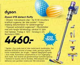 Dyson V15 detect fluffy