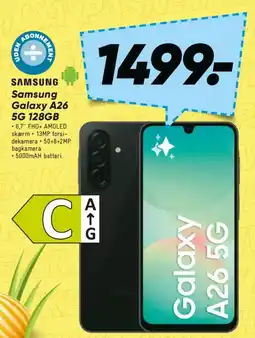 Bilka SAMSUNG Galaxy A26 5G 128GB tilbud