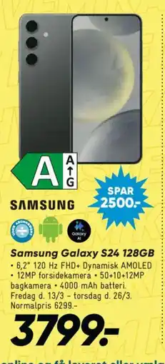 Bilka Samsung Galaxy S24 128GB tilbud