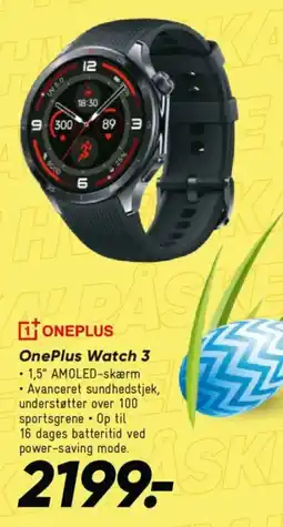 Bilka OnePlus Watch 3 tilbud