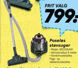 Bilka Poseløs støvsuger tilbud