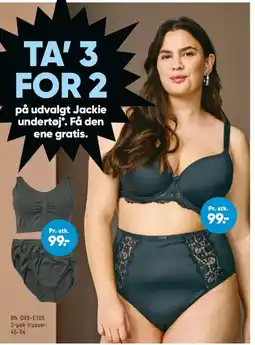 Bilka På udvalgt Jackie undertøj*. Få den ene gratis. tilbud