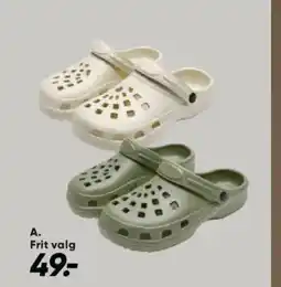 Bilka Clogs til dame eller herre tilbud