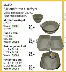Harald Nyborg Silikoneforme til airfryer tilbud