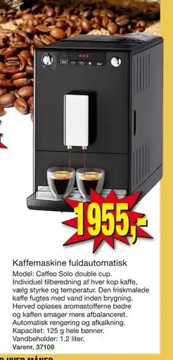 Harald Nyborg Kaffemaskine fuldautomatisk tilbud