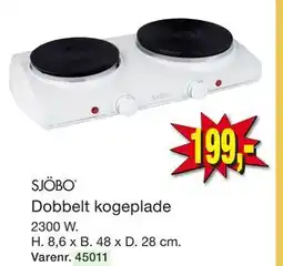 Harald Nyborg Dobbelt kogeplade tilbud