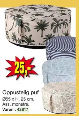 Harald Nyborg Oppustelig puf tilbud