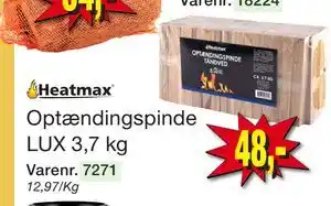 Harald Nyborg Optændingspinde LUX 3,7 kg tilbud