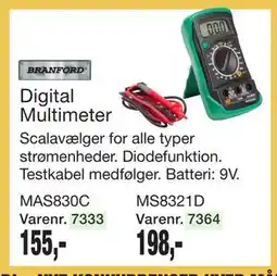 Harald Nyborg Digital Multimeter tilbud