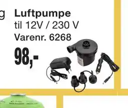 Harald Nyborg Luftpumpe tilbud