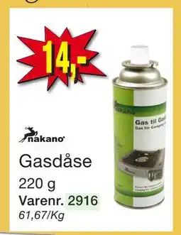 Harald Nyborg Gasdåse tilbud