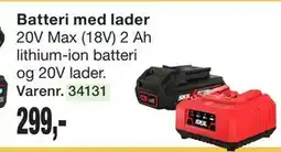 Harald Nyborg Batteri med lader tilbud