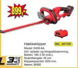 Harald Nyborg Hækkeklipper tilbud