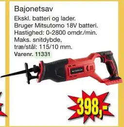 Harald Nyborg Bajonetsav tilbud