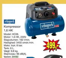 Harald Nyborg Kompressor 1,6 HK tilbud