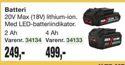 Harald Nyborg Batteri tilbud