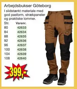 Harald Nyborg Arbejdsbukser Göteborg tilbud
