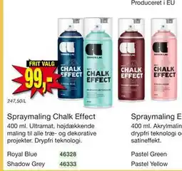 Harald Nyborg Spraymaling Chalk Effect tilbud