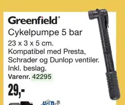 Harald Nyborg Cykelpumpe 5 bar tilbud