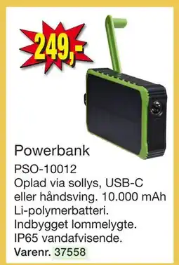 Harald Nyborg Powerbank tilbud