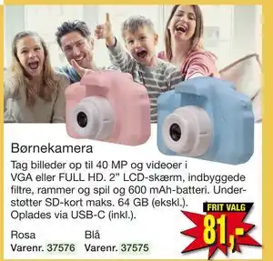 Harald Nyborg Børnekamera tilbud