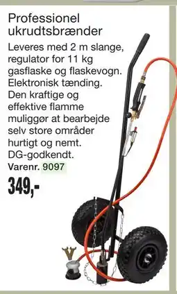 Harald Nyborg Professionel ukrudtsbrænder tilbud