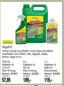 Harald Nyborg AlgeFri tilbud