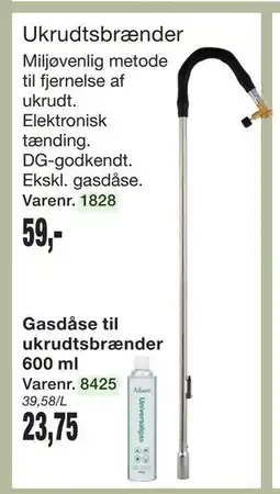 Harald Nyborg Ukrudtsbrænder tilbud