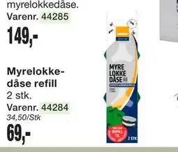 Harald Nyborg Myrelokkedåse refill tilbud