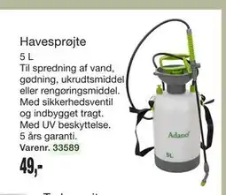 Harald Nyborg Havesprøjte tilbud